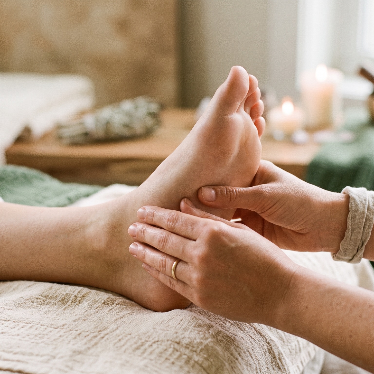 Fußreflexzonenmassage im Detail